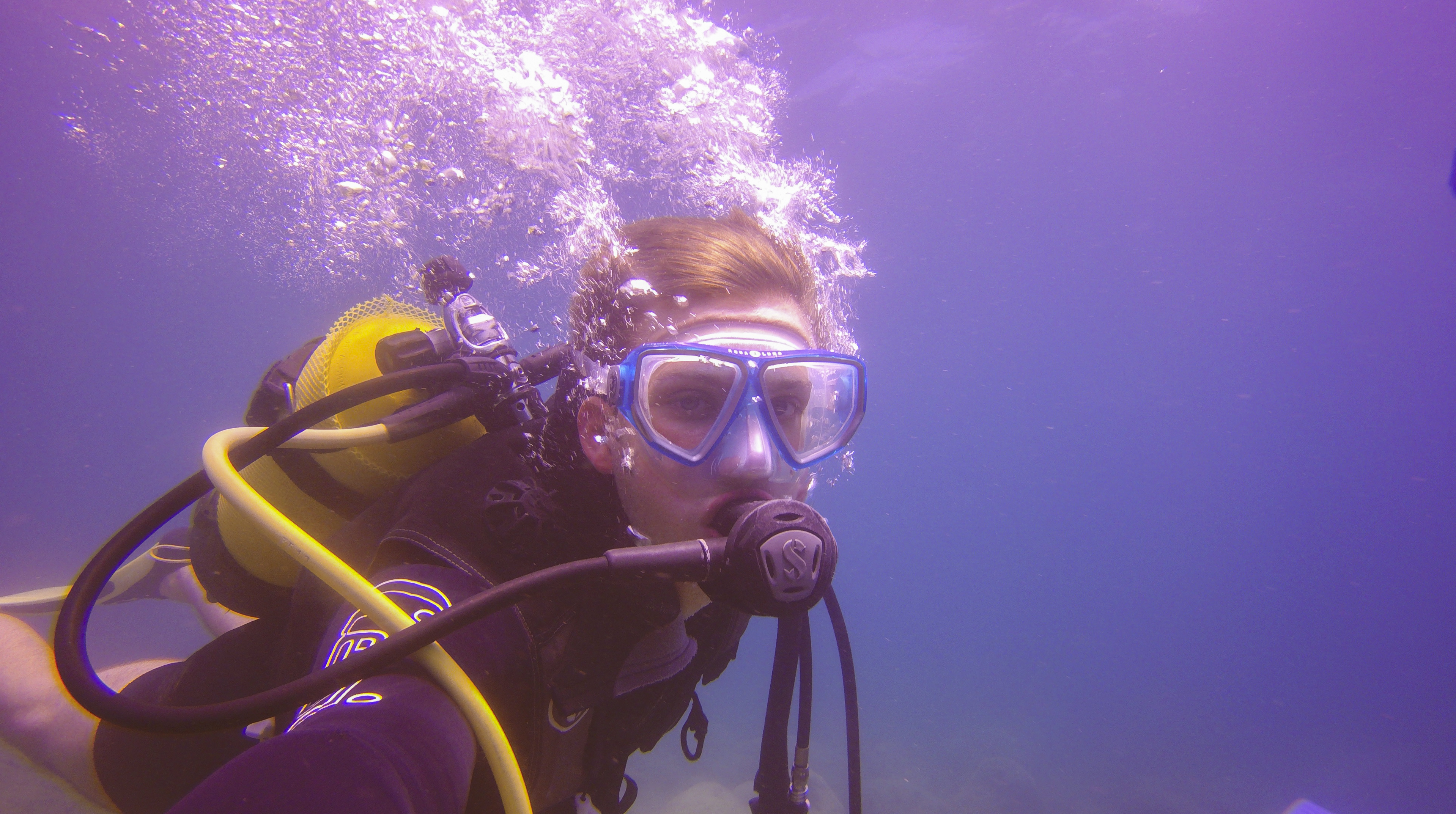 Scuba diving